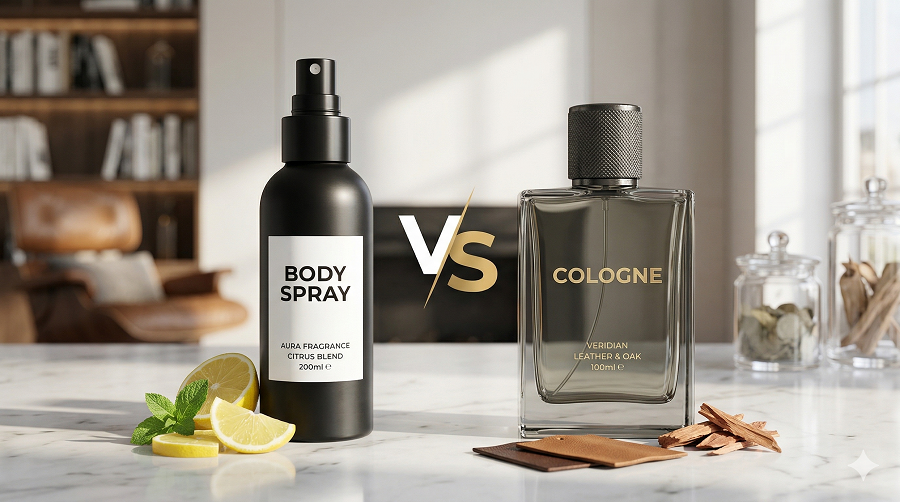 Is Body Spray the Same as Cologne?