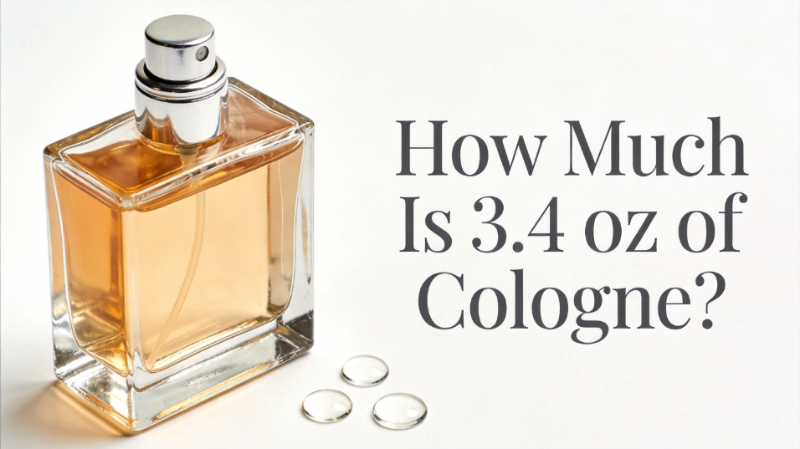How Much Is 3.4 oz of Cologne?