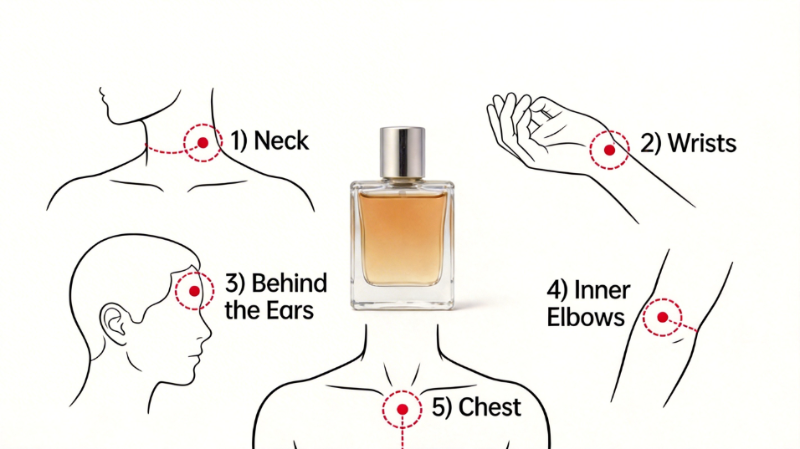 What Are the Pulse Points for Cologne?