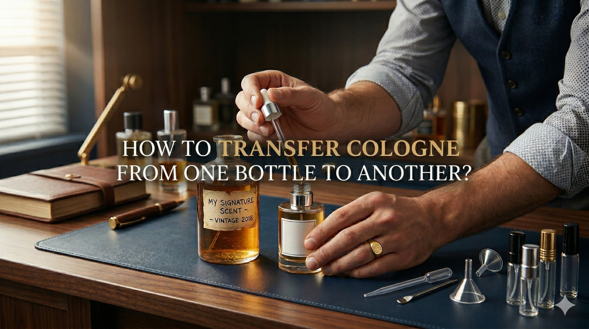 how to transfer cologne from one bottle to another？ – YCZ