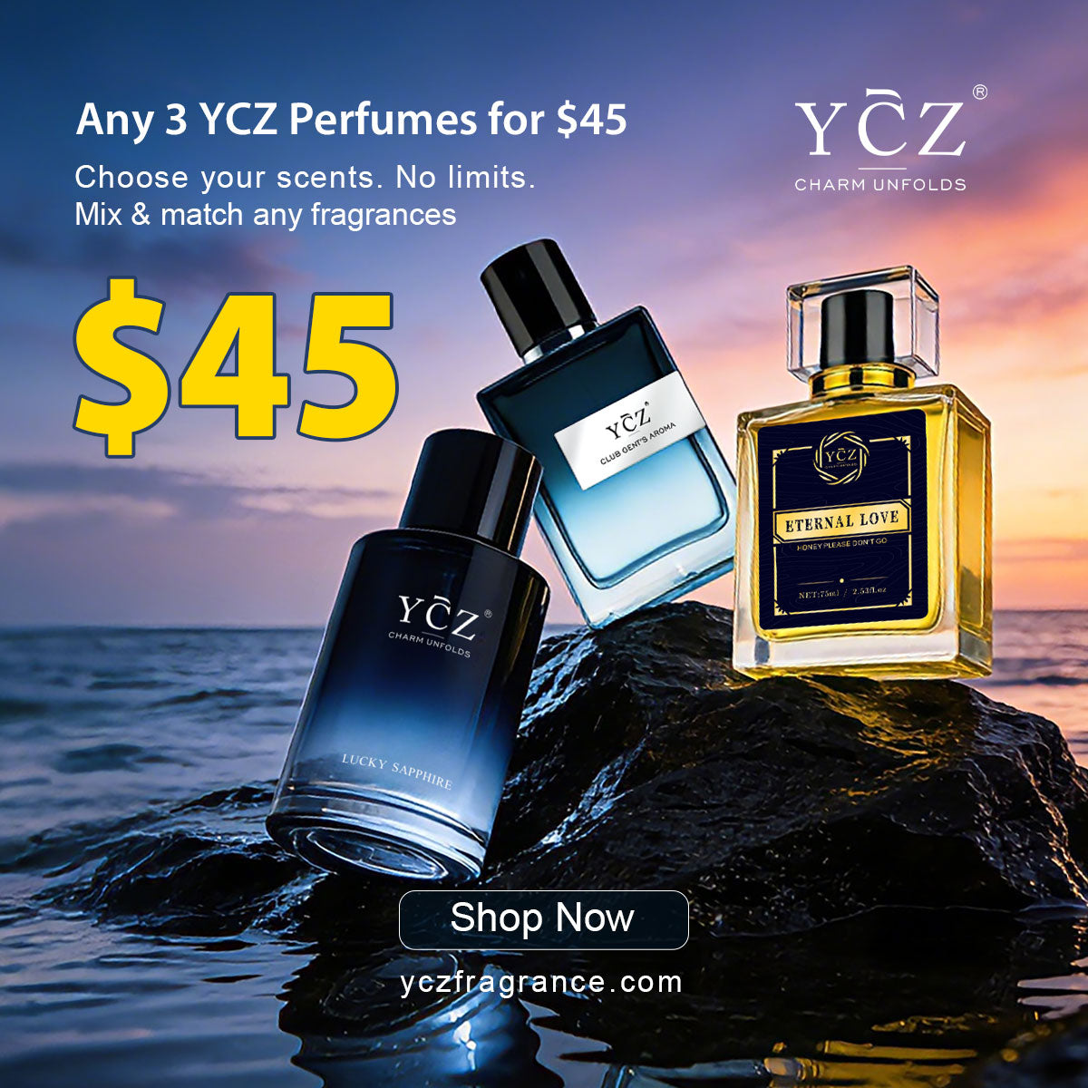 YCZ 3-Scent Discovery Set