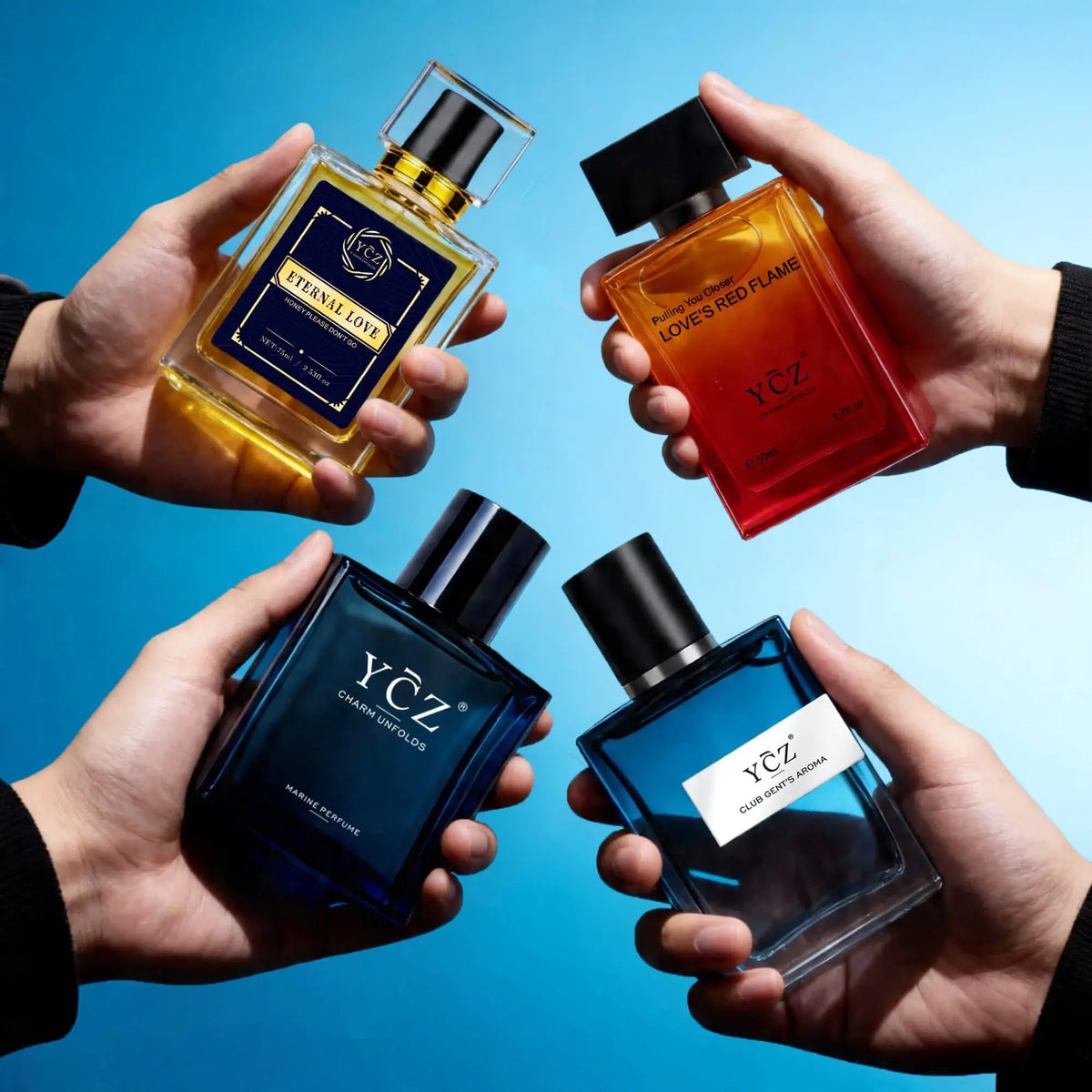 Cologne Bundle 4 Top Selling Men's Cologne Set | Best Seller Bundle for Men – YCZ