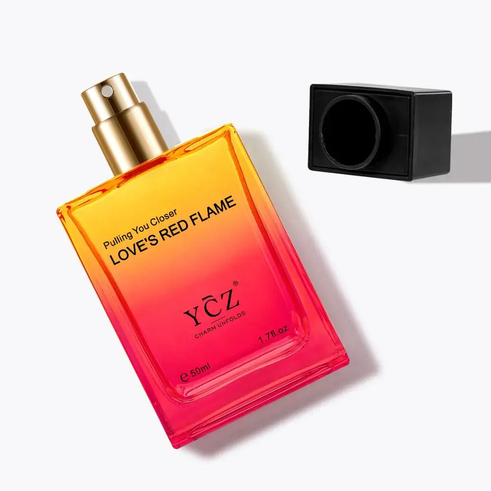 YCZ Charm Unfolds Love's Red Flame Cologne