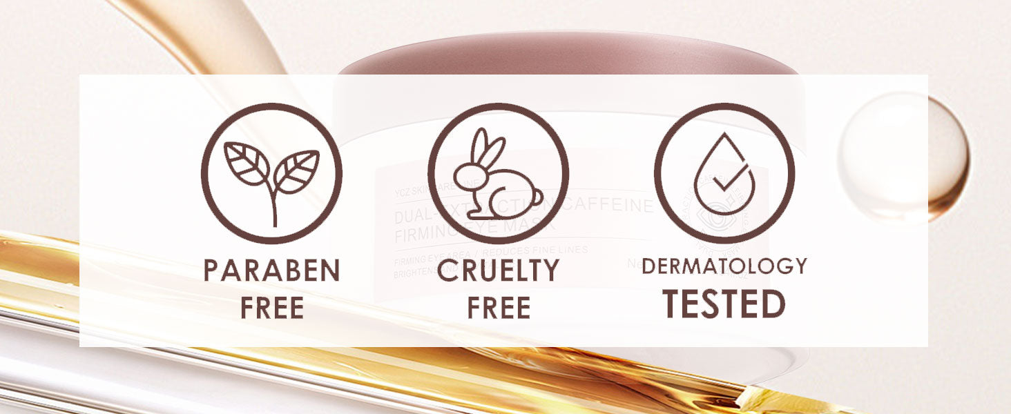 YCZ Electric Massage Eye Cream for Dark Circles & Firming