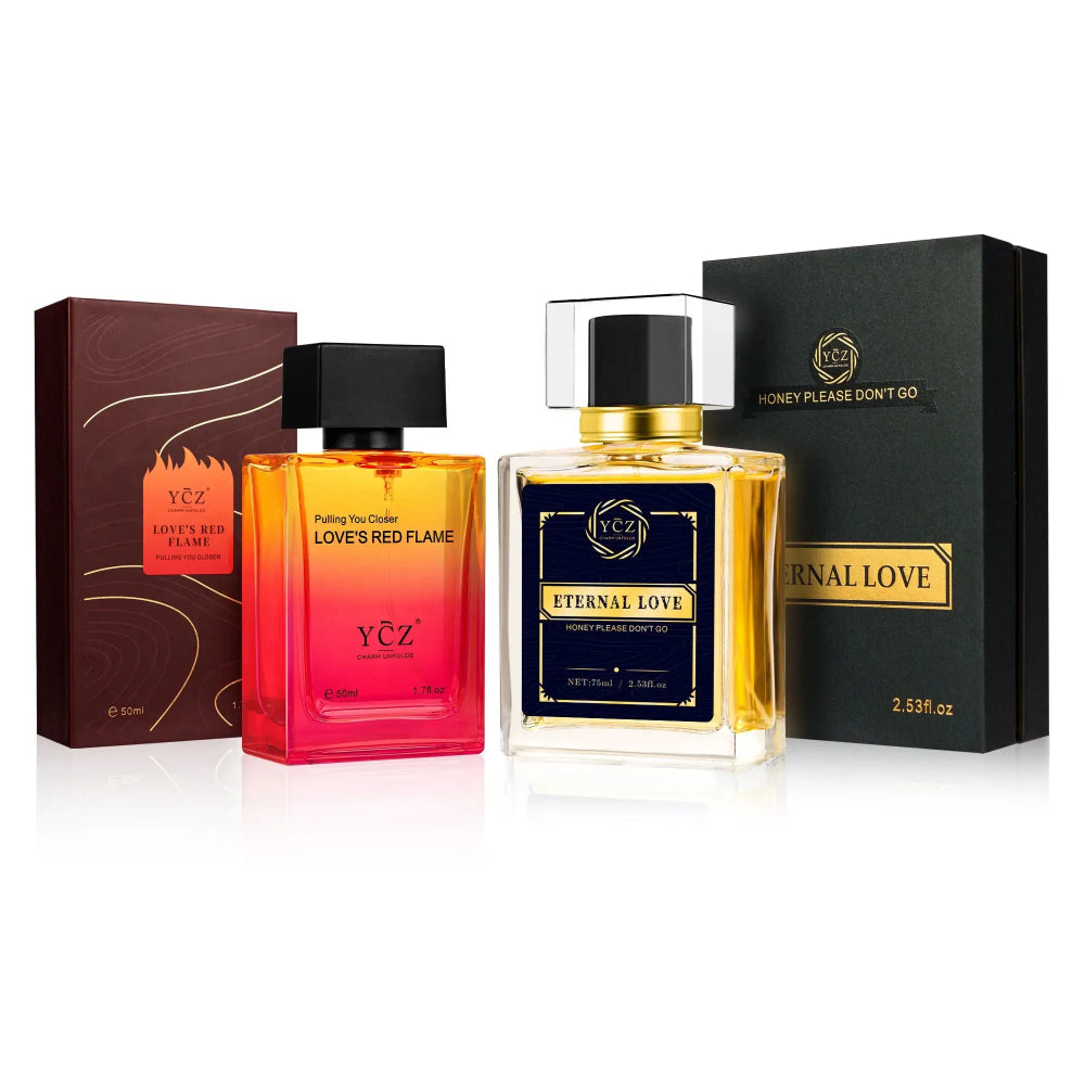 YCZ Love's Red Flame & Eternal Love cologne for Man