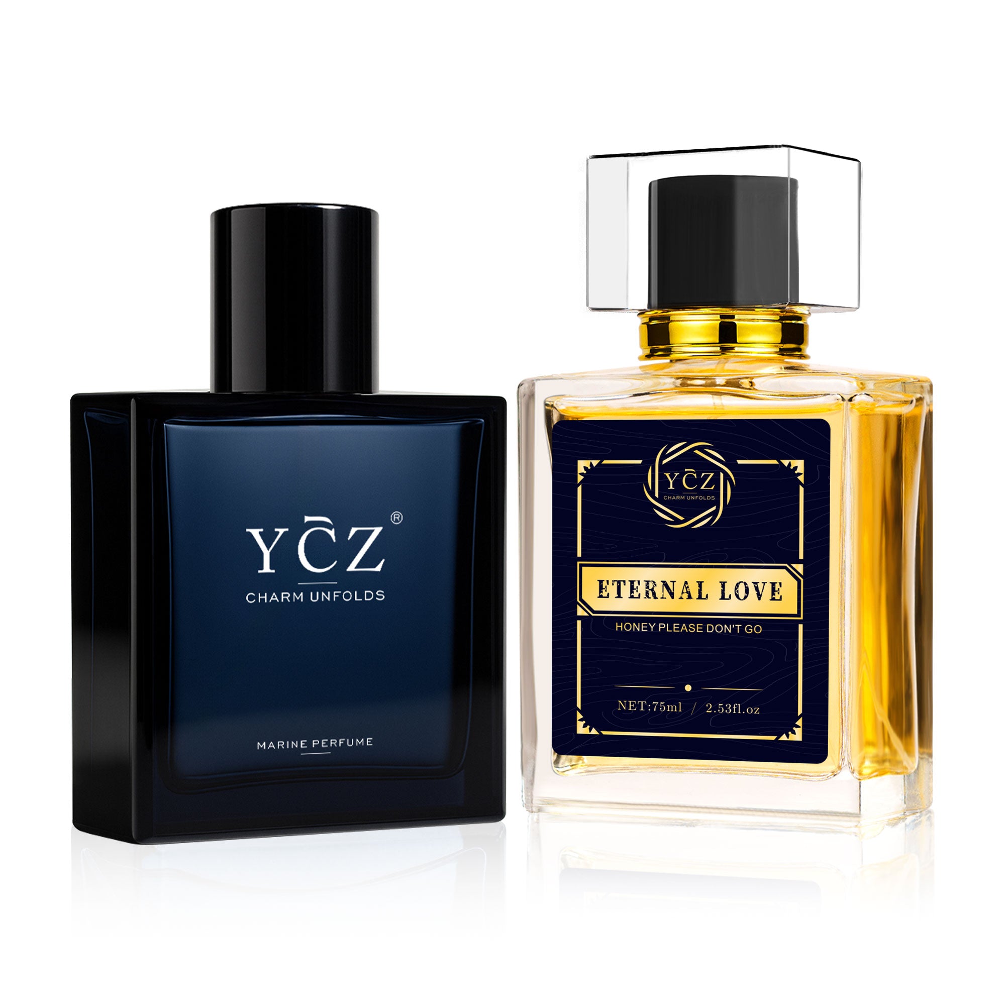 YCZ Midnight Marine + Eternal Love | Signature Cologne Duo