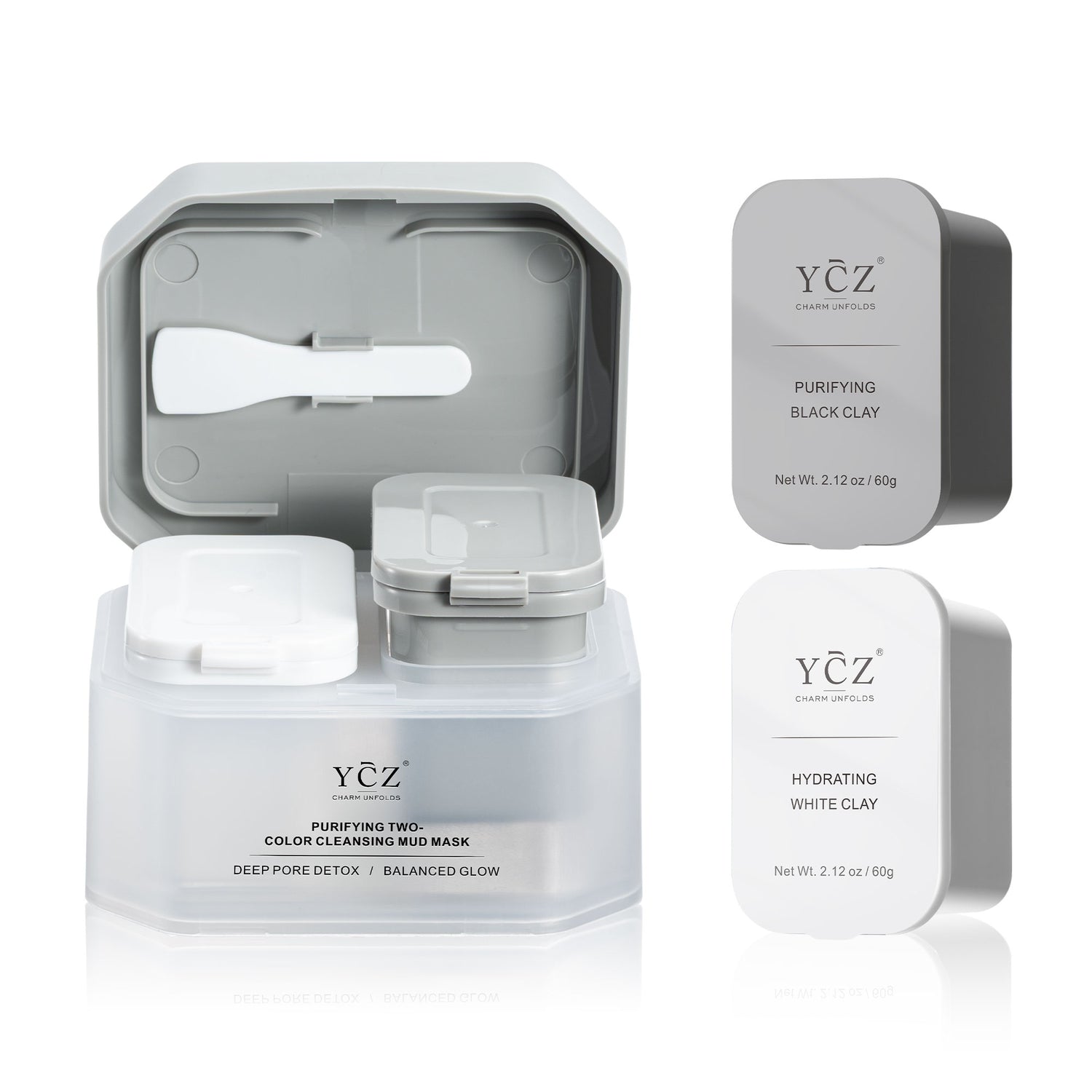YCZ Purifying Two-Color Cleansing Mud Mask