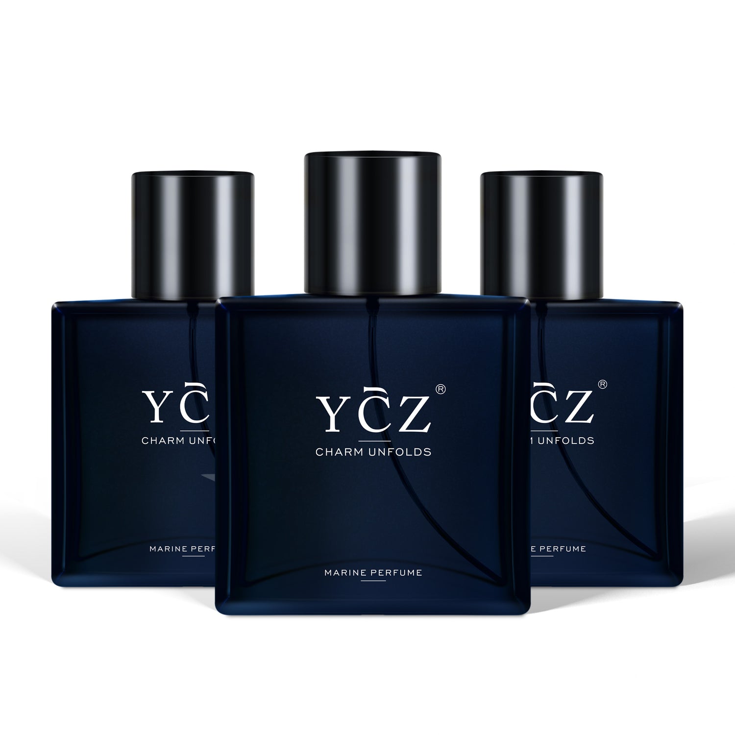 YCZ Midnight Marine Eau De Parfum – 3 Bottles